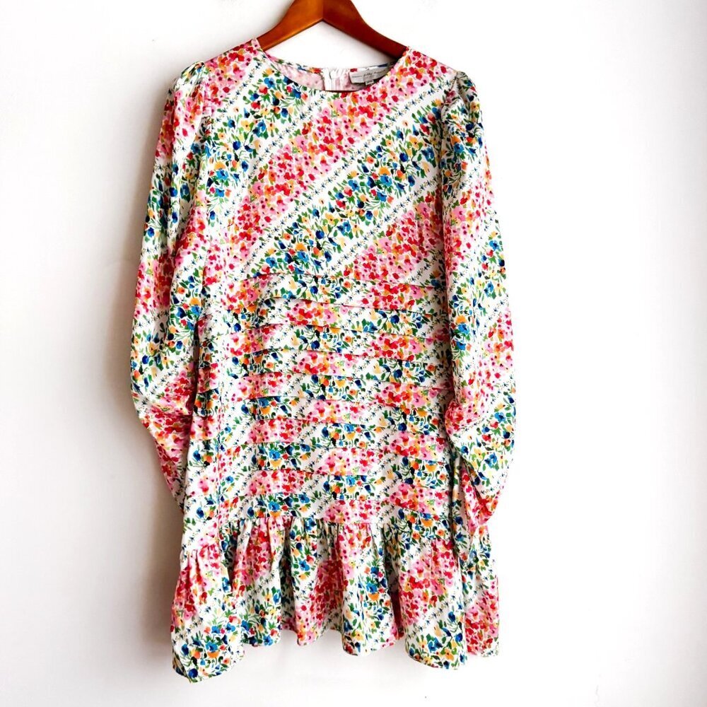 Never Fully Dressed Floral Mini Dress 10